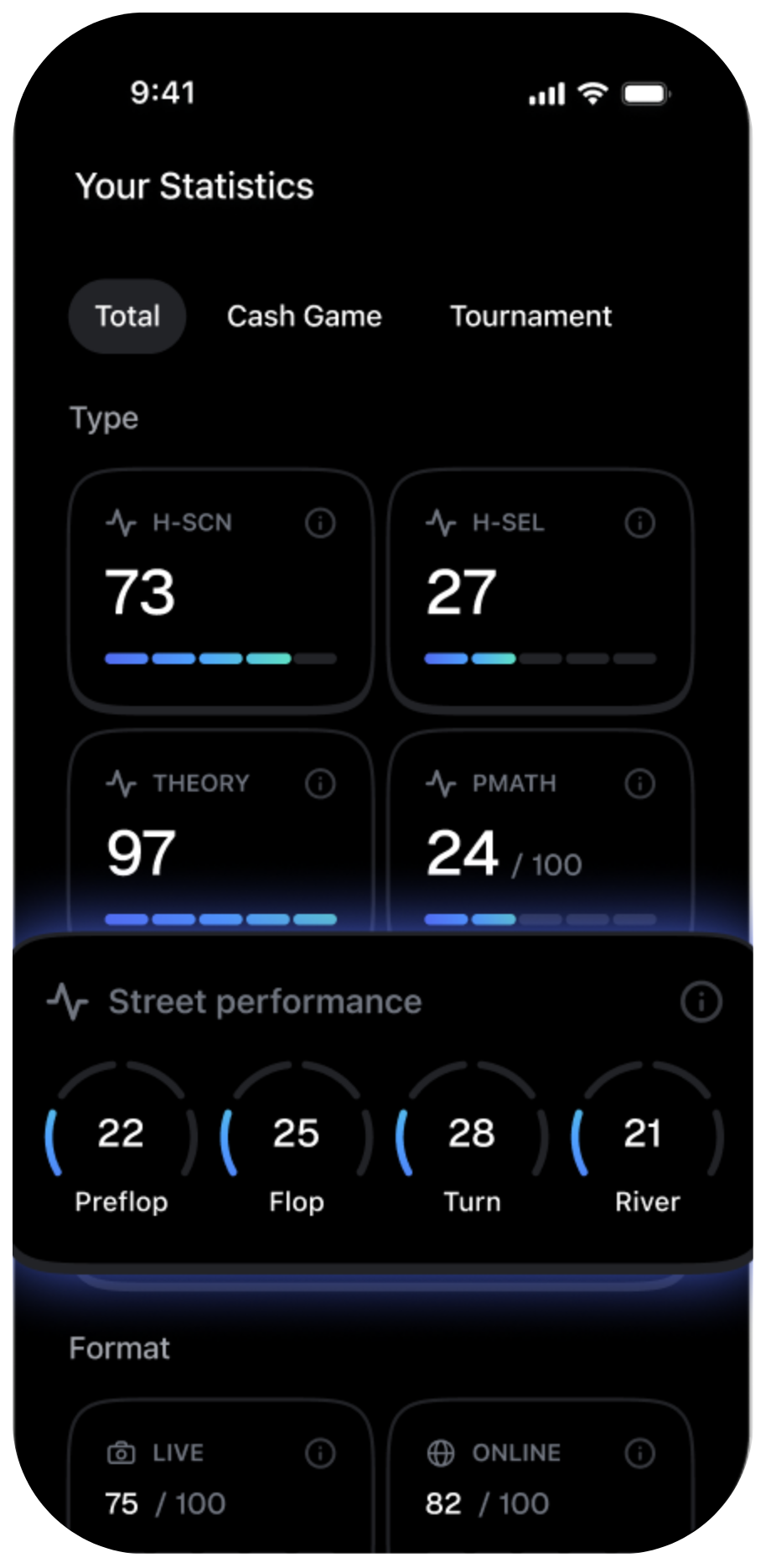 Runout app — quiz